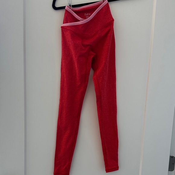 Buffbunny Collection Pants - BuffBunny Red/Pink Women’s Leggings (XS)